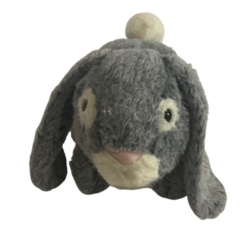 Animal Adventure Gray Floppy Ear Bunny Rabbit Plush Stuffed Animal Toy 2022